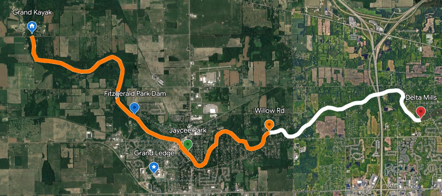 Trips Grand Ledge kayak